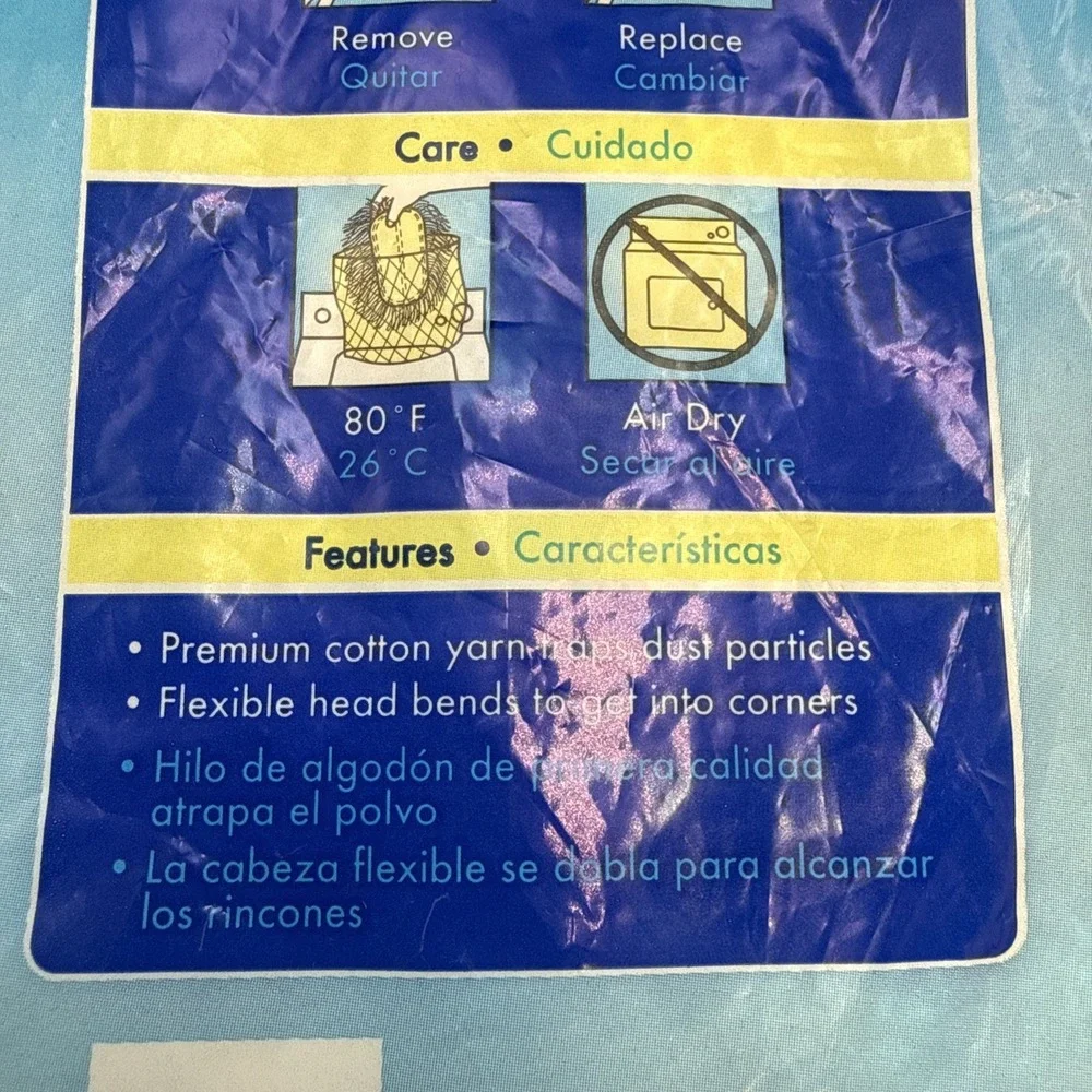 Quickie Home Pro Premium Cotton Dust Mop Refill #067‎ New Old Stock Vintage